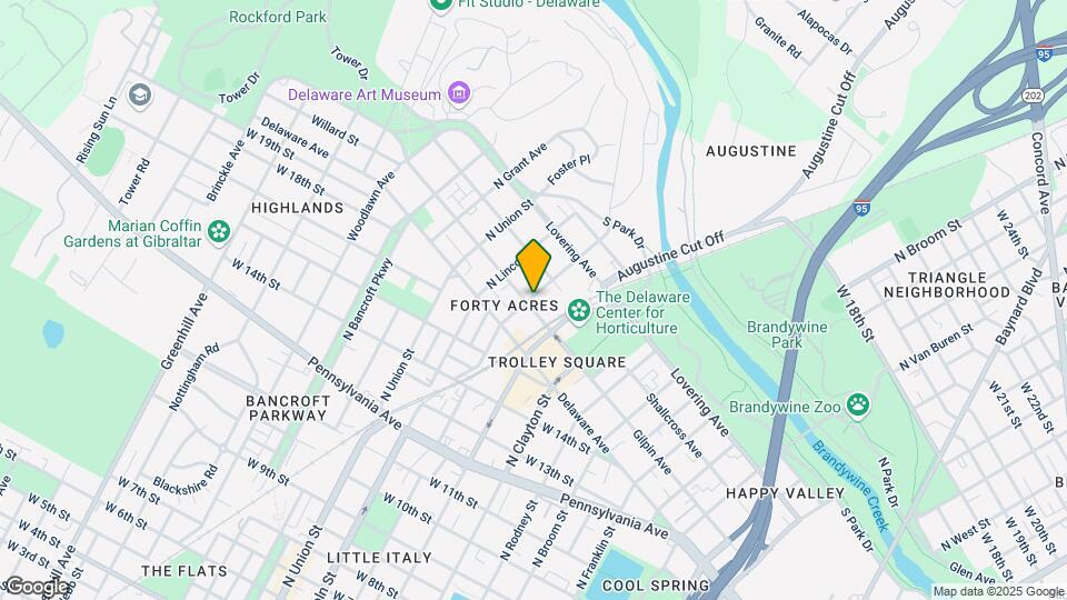 1725 Gilpin Ave Mapa y Detalles de la Ubicación