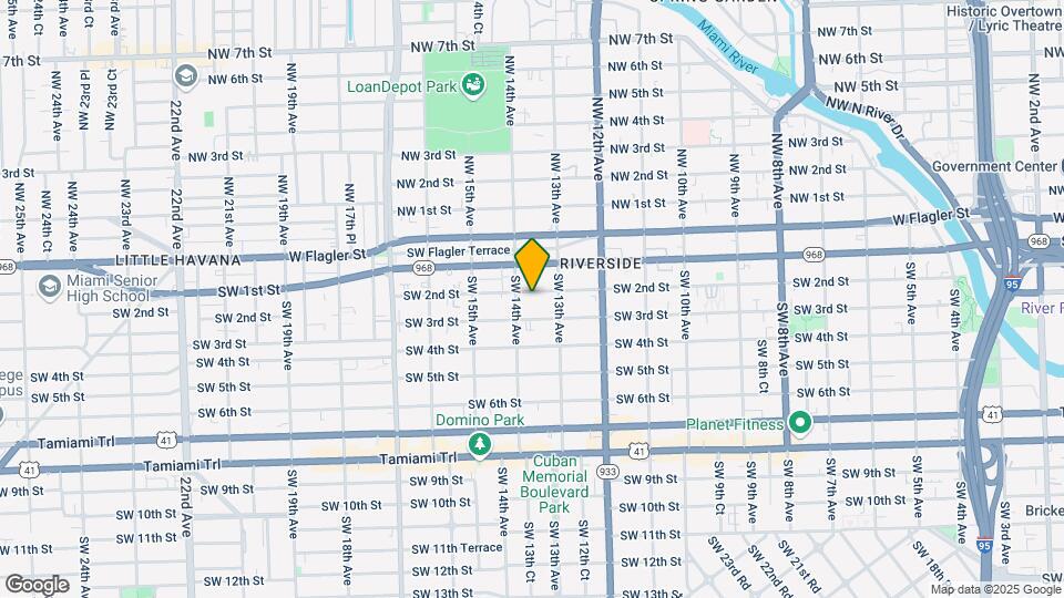 1348 SW 2nd St Map and Location Details
