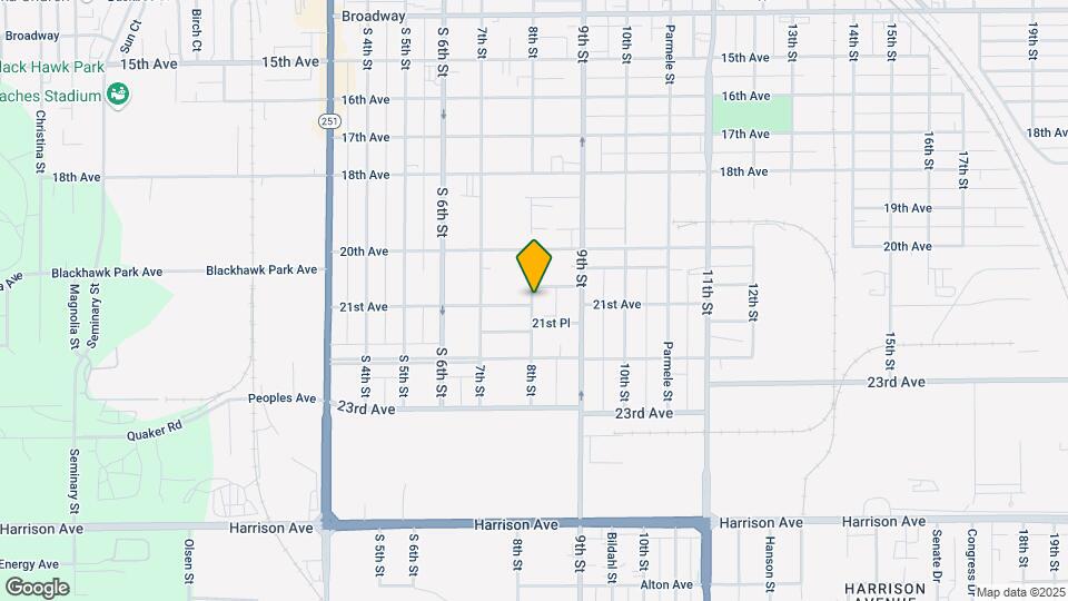 2208 8th St Map and Location Details