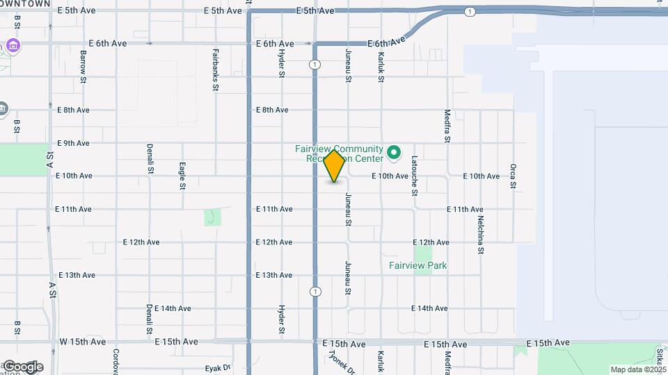 928 E 10th Ave Mapa y Detalles de la Ubicación