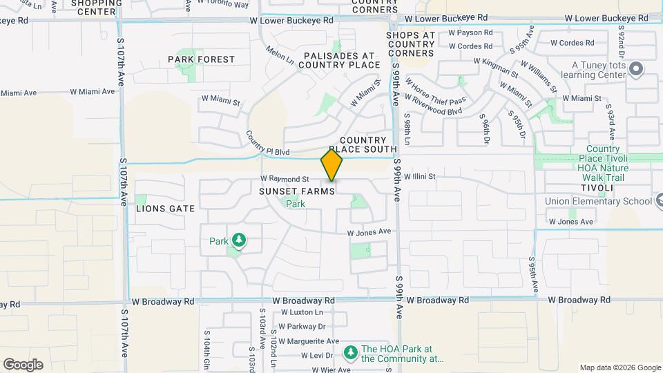 3708 S 100th Glen Map and Location Details