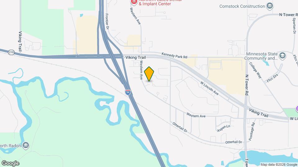 438 Western Ave Map and Location Details