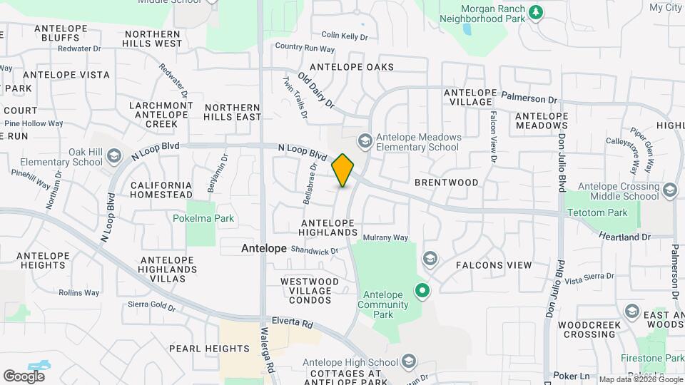 8240 Rockbury Way Map and Location Details