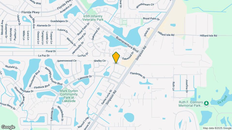 2441 Parsons Pond Cir Map and Location Details