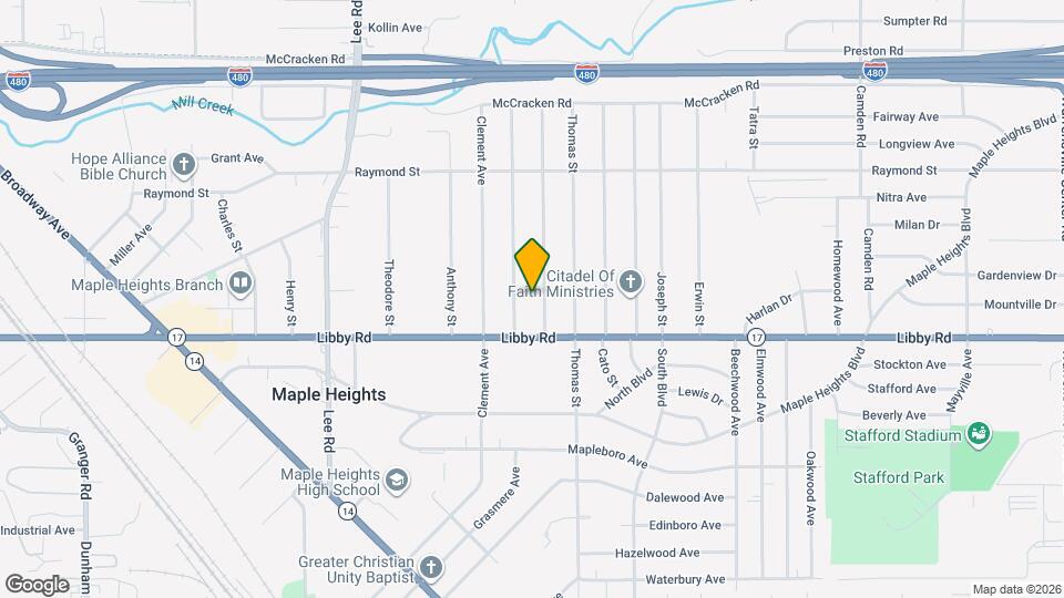 5246 Philip Ave Map and Location Details