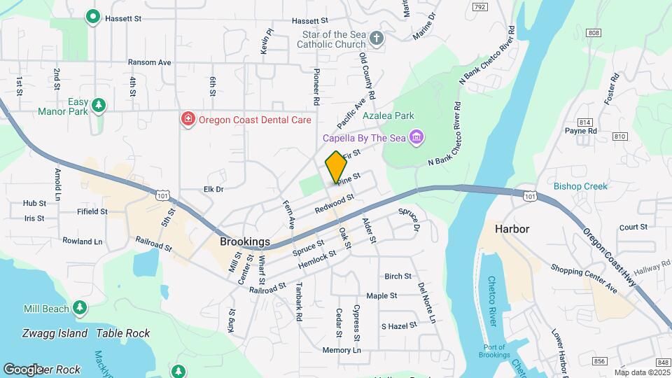 443 Pine St Map and Location Details