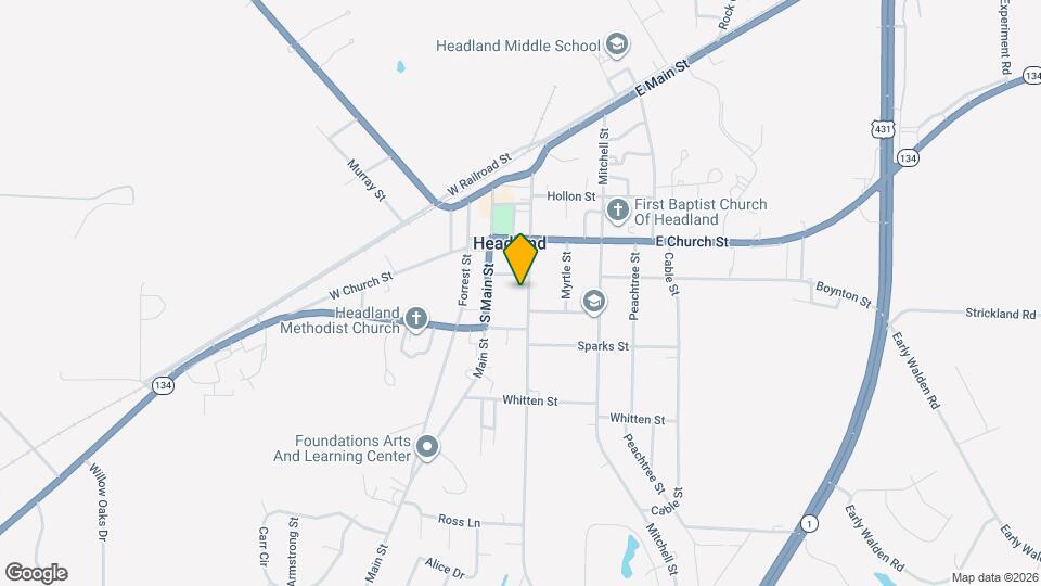 302B Cleveland St Mapa y Detalles de la Ubicación