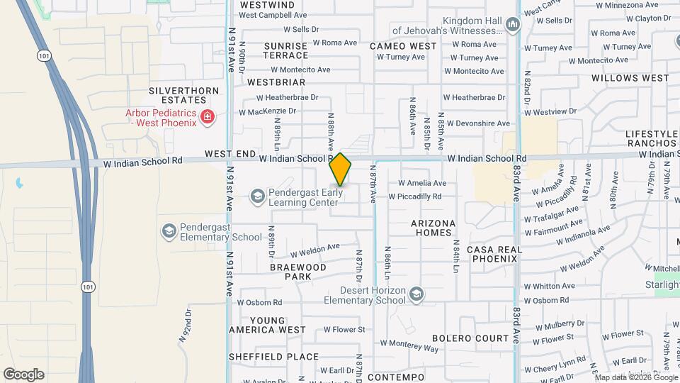 4010 N 88th Ave Map and Location Details