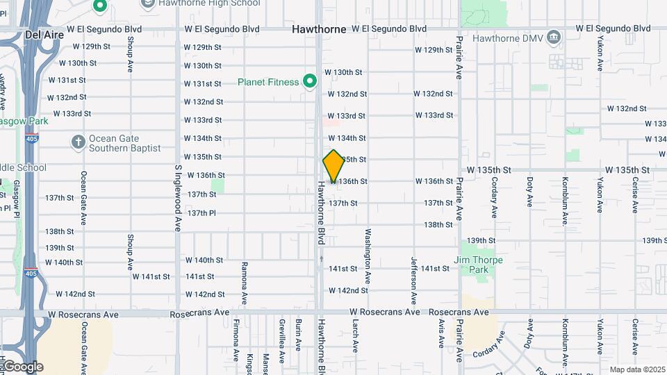 4384 W 136th St Mapa y Detalles de la Ubicación