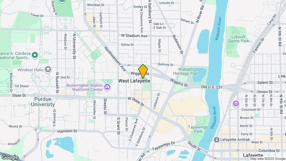 302 N Chauncey Ave Map and Location Details