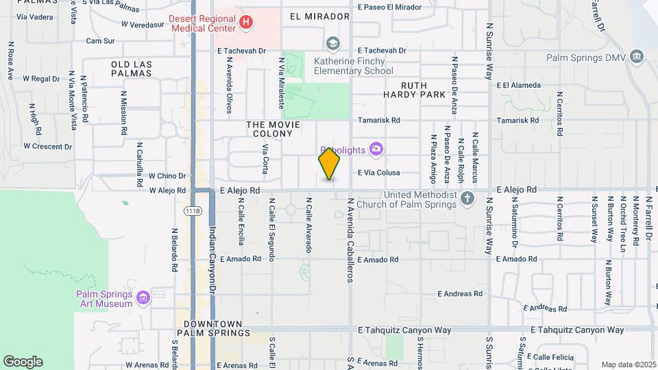 505 N Camino Real Map and Location Details