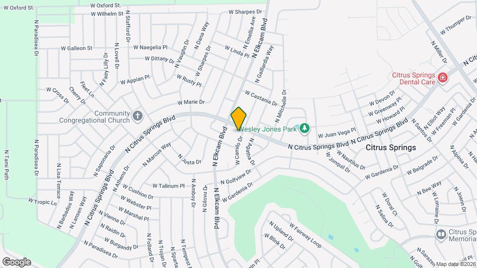 2907 W Camilo Dr Map and Location Details