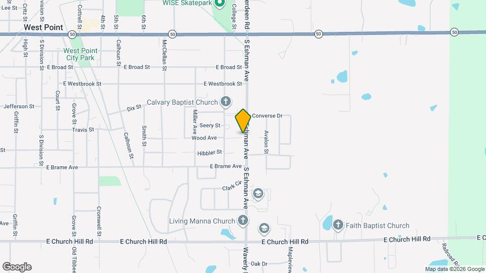 507 S Eshman Ave Map and Location Details