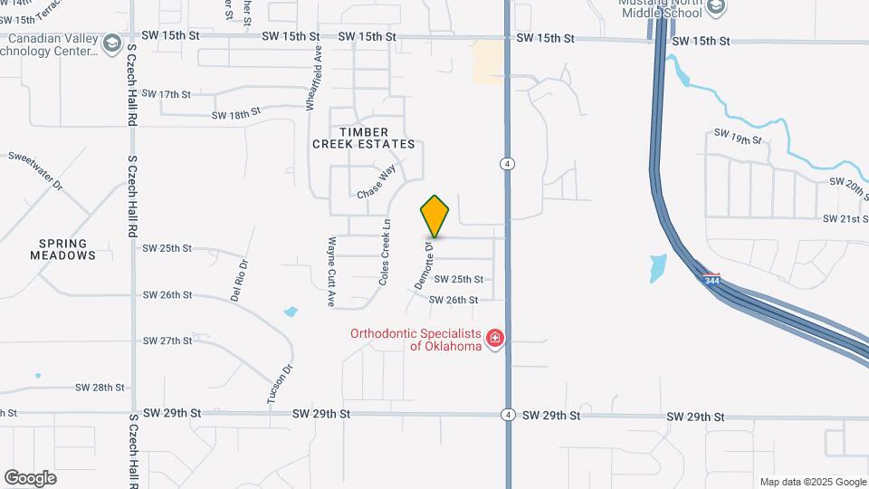 11516 Southwest 24th Street Map and Location Details