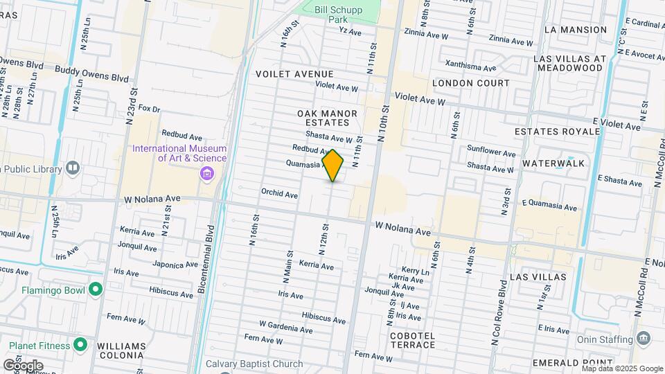 4120 N 12th Map and Location Details