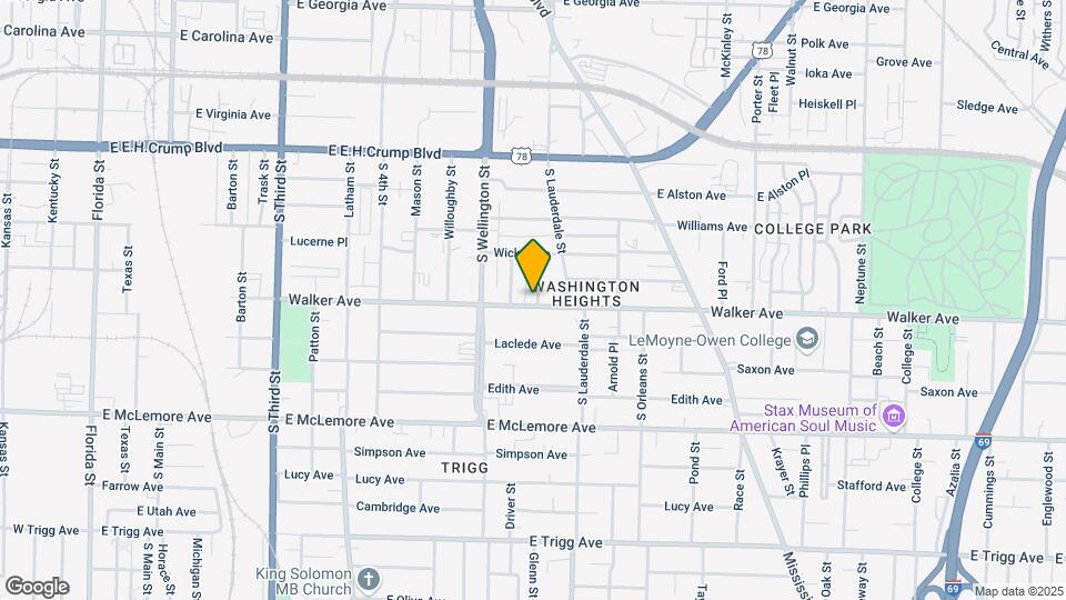 508 Walker Ave Mapa y Detalles de la Ubicación