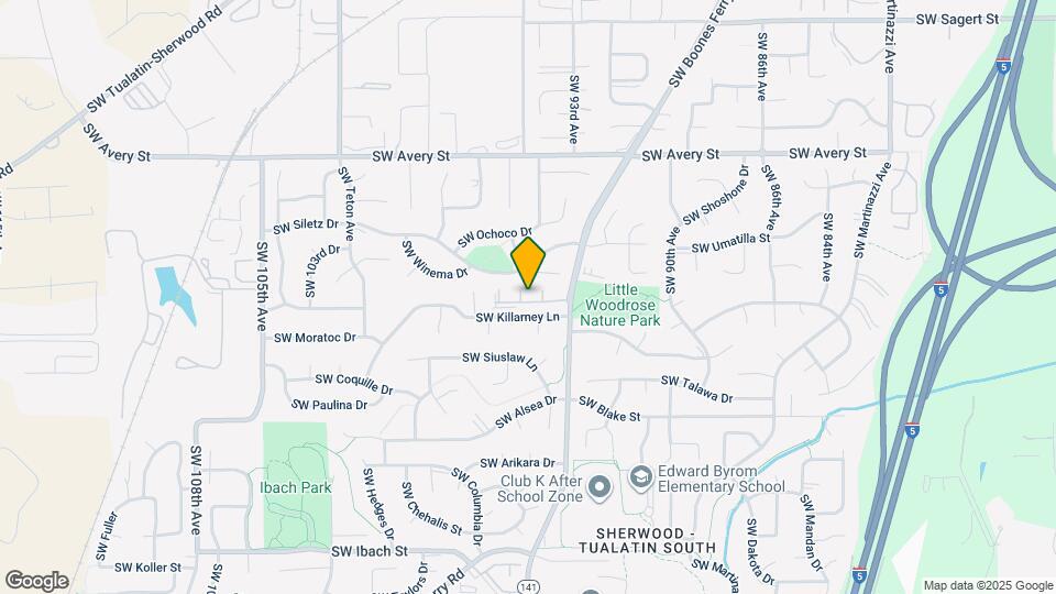 9465 SW Cherry Ln Map and Location Details
