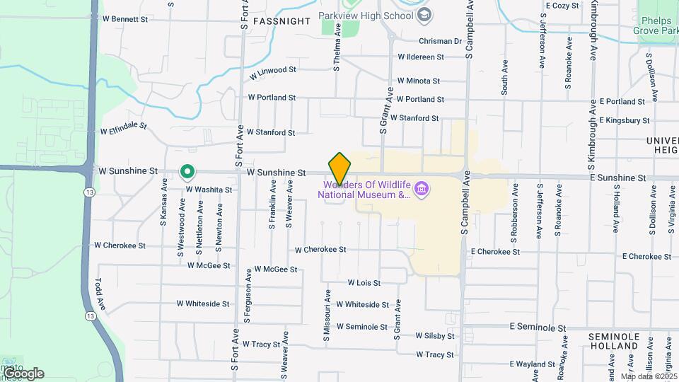 1829 S Missouri Ave Map and Location Details