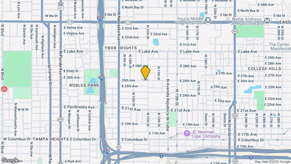 1105 1/2 26th Ave Map and Location Details