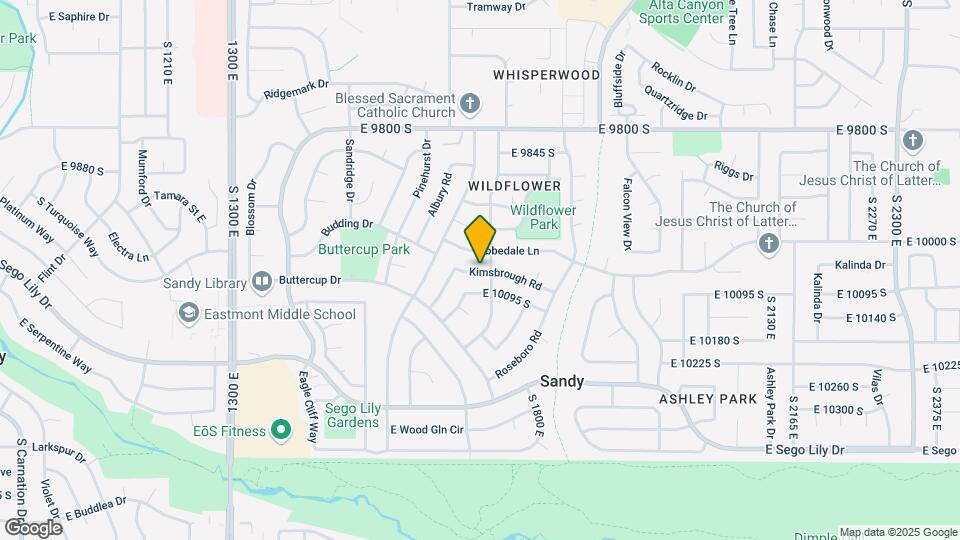 1733 Kimsbrough Rd Map and Location Details