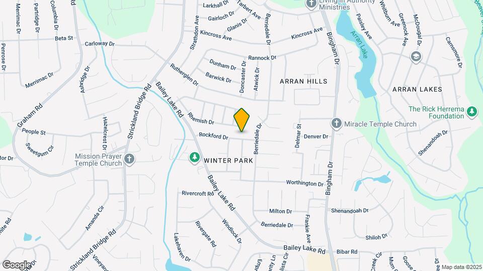 6410 Rockford Dr Map and Location Details