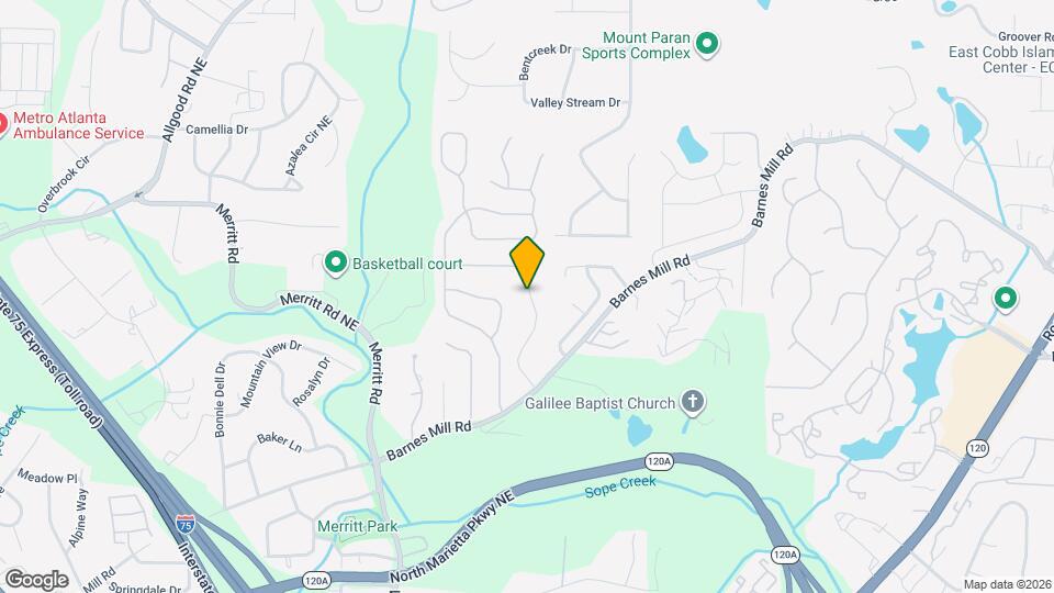 789 Barnes Mill Trce Mapa y Detalles de la Ubicación