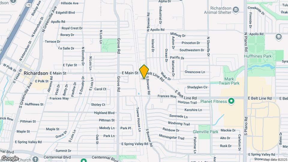Trade Winds Apartments Map and Location Details