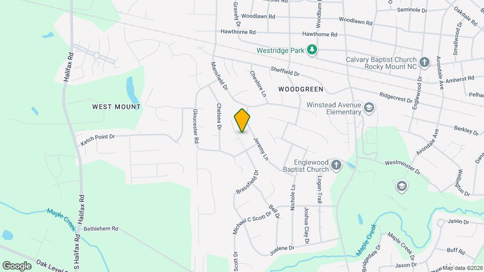 5013 Brassfield Dr Mapa y Detalles de la Ubicación