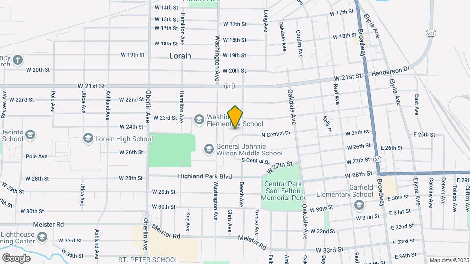 910 N Central Dr Map and Location Details