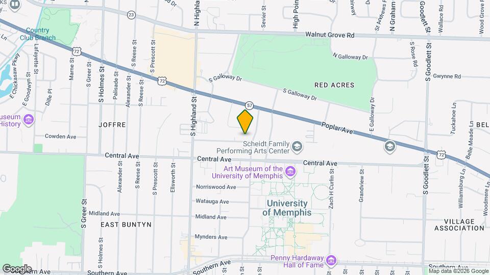 3634 Cowden Ave Map and Location Details