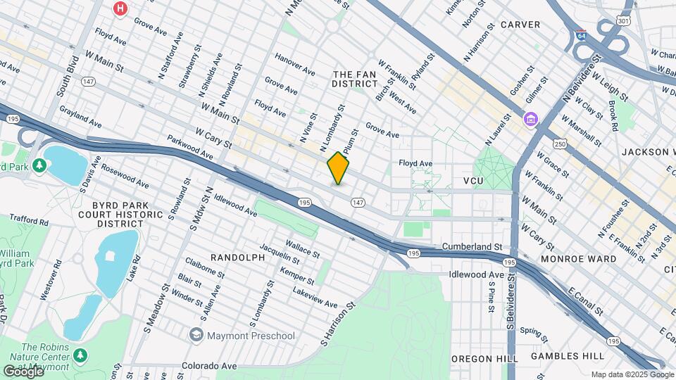 1420 W Cary St Map and Location Details