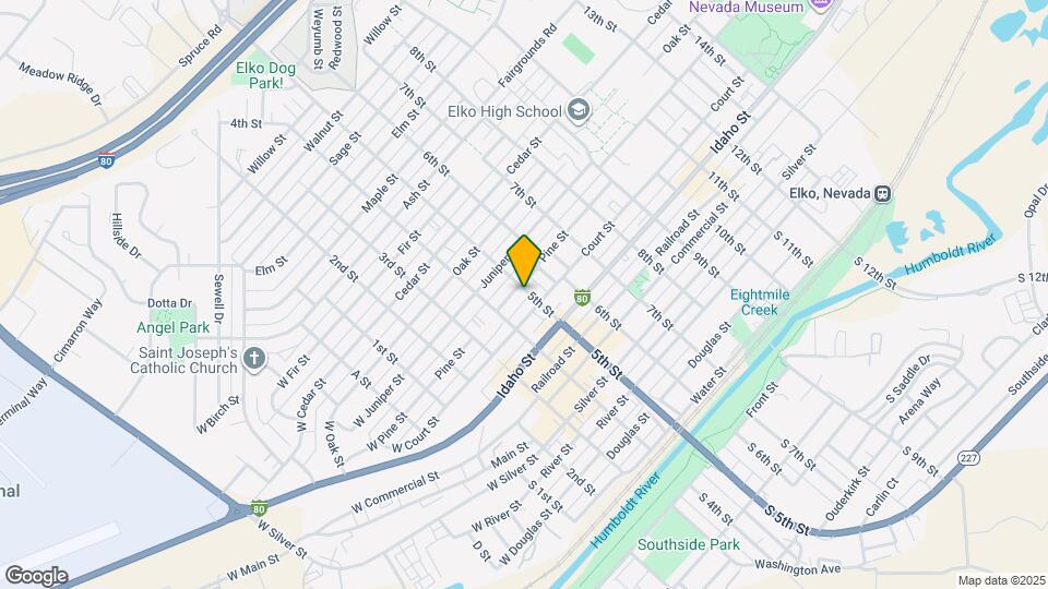 575 1/2 5th St Map and Location Details