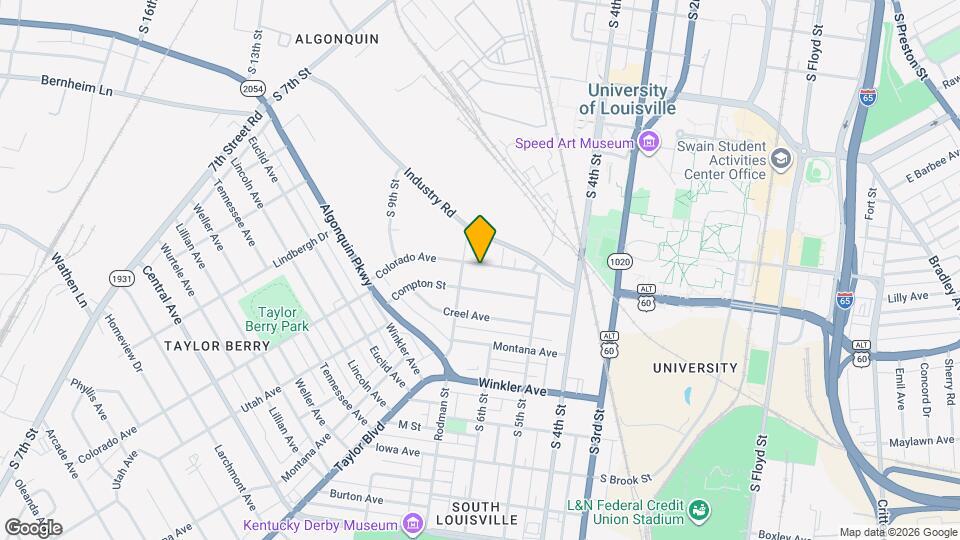 610 Colorado Ave Map and Location Details