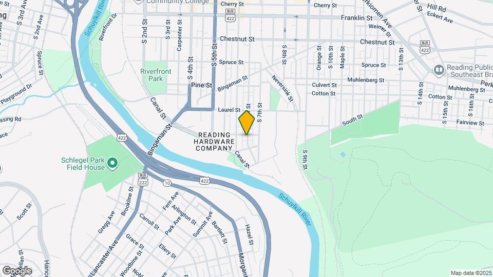 620 Willow St Map and Location Details