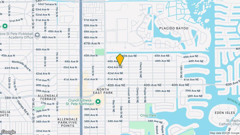 220 43rd Ave NE Map and Location Details