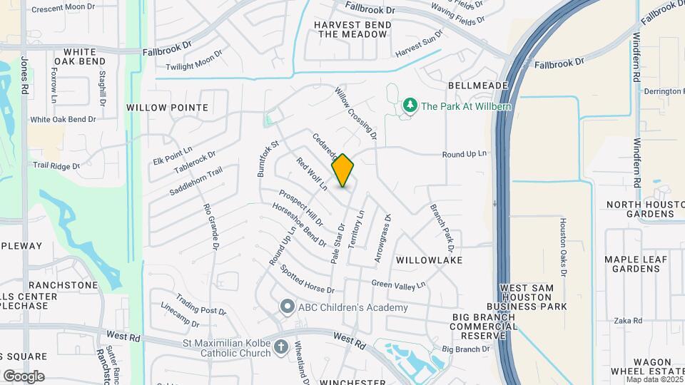 10011 Storm Meadow Dr Map and Location Details