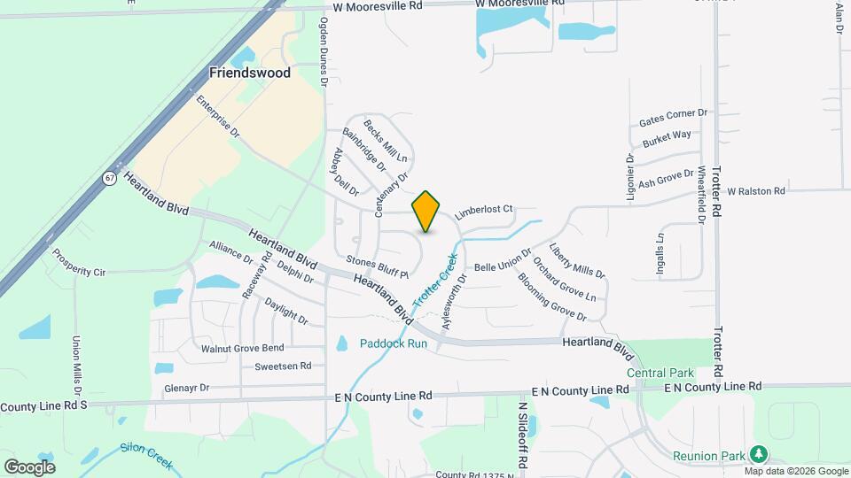 9032 Stones Bluff Ln Mapa y Detalles de la Ubicación