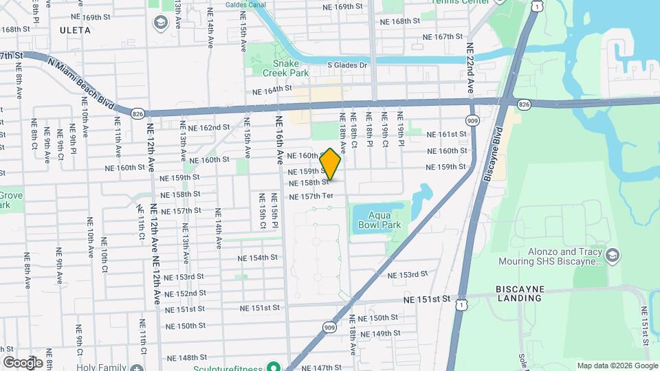 1748 NE 158th St Map and Location Details