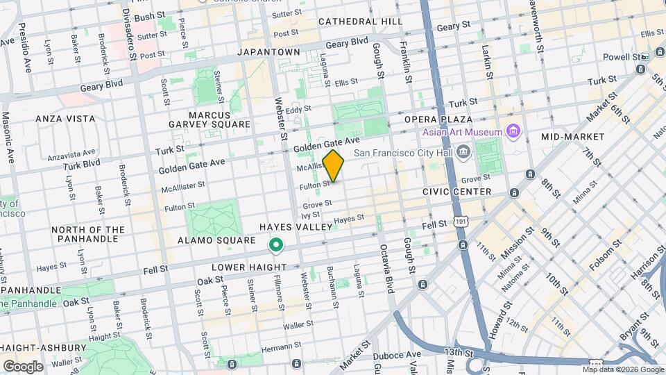 635 Fulton St Map and Location Details