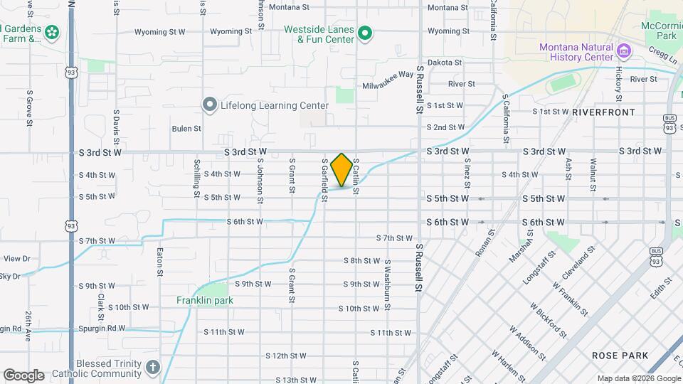 1730 S 5th St W Mapa y Detalles de la Ubicación
