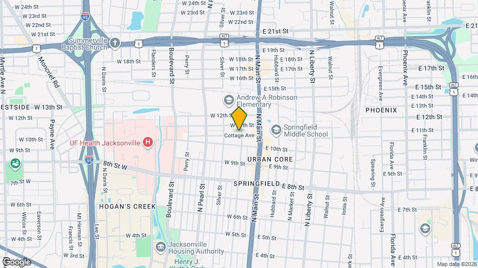 2040 N Laura St Mapa y Detalles de la Ubicación