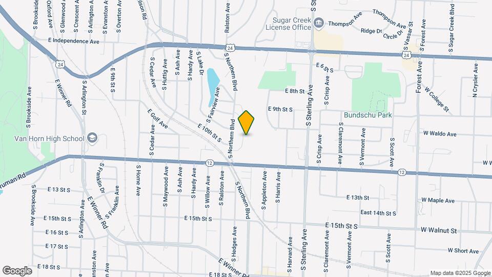 1021-1021 S Appleton Ave Map and Location Details