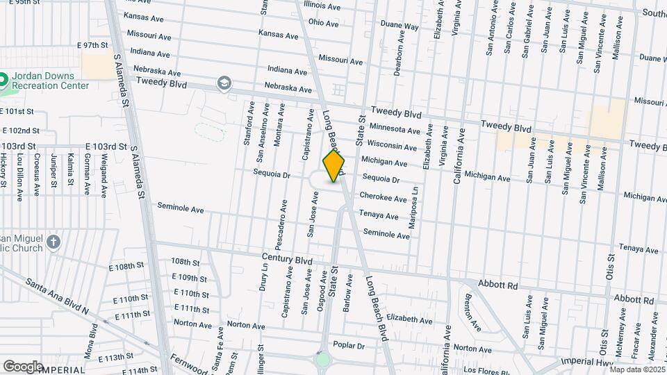 3175 Cherokee Ave Map and Location Details