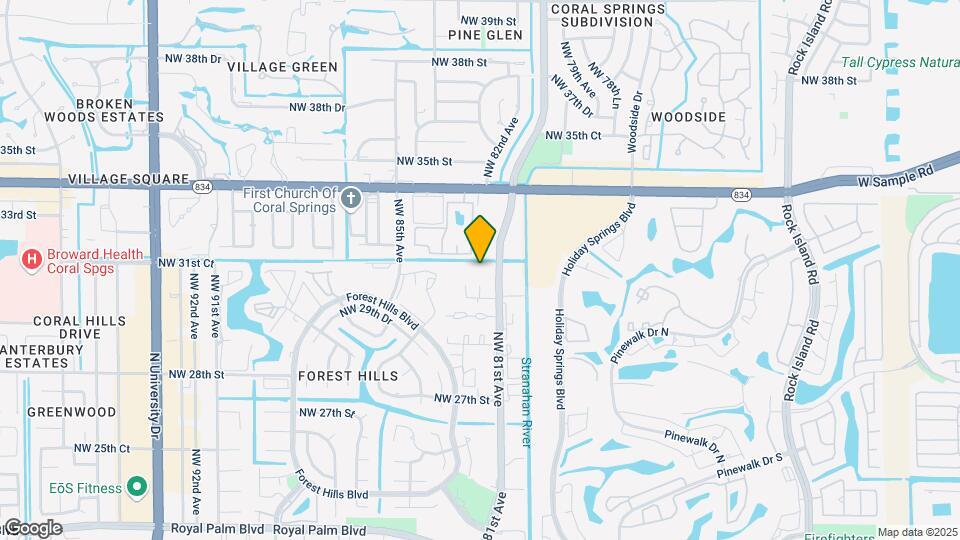 3100 Riverside Dr Mapa y Detalles de la Ubicación