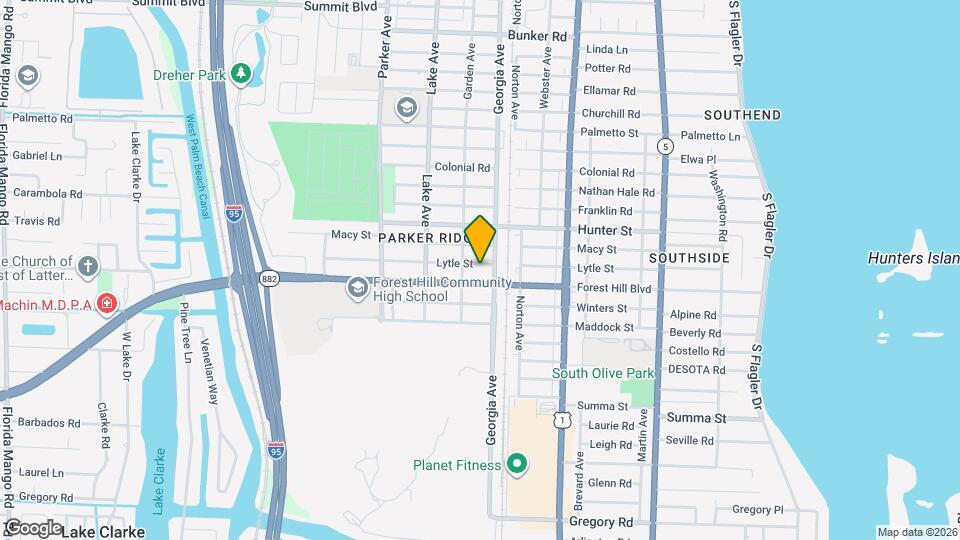 622 Lytle St Map and Location Details