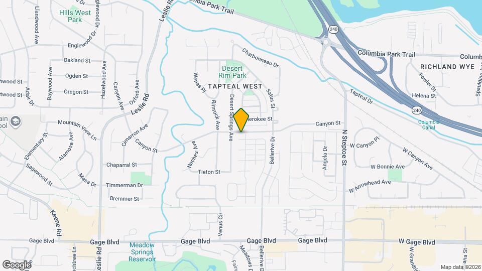 1436 Larkspur Dr Map and Location Details