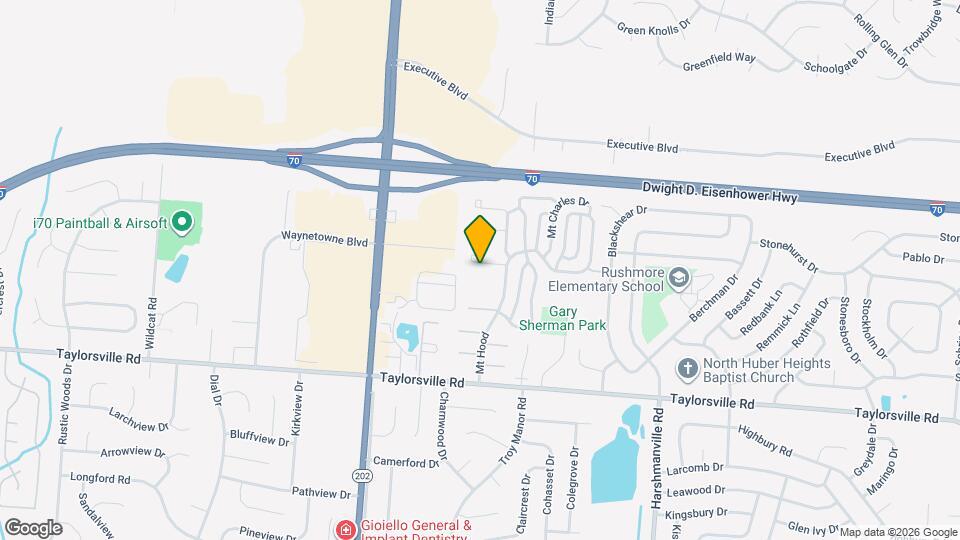 7943 Mt Hood Map and Location Details