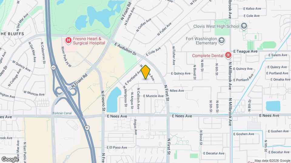 318 E Omaha Ave Map and Location Details