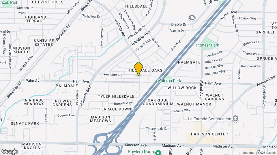 4620 Greenholme Dr Map and Location Details