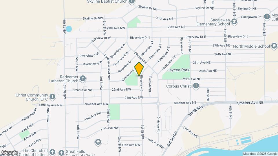 127 Riverview B Map and Location Details